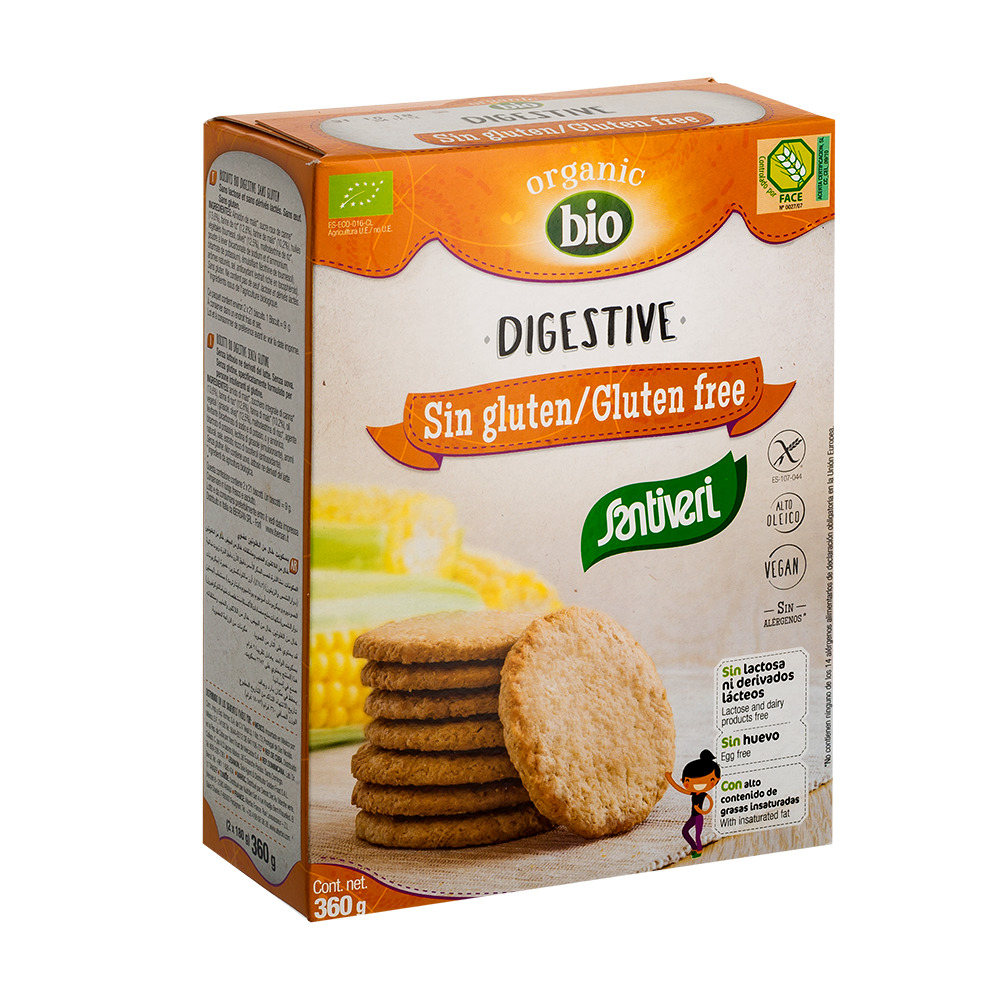 Comprar Galletas digestive Bio sin gluten