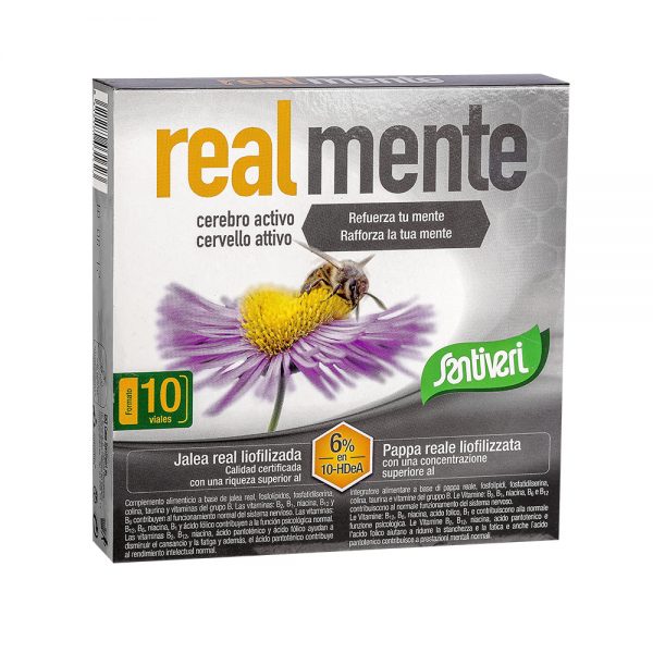 Jalea RealMente - Cerebro Activo - 10 viales SANTIVERI